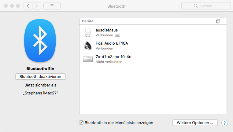 Wundersame Bluetooth Heilung